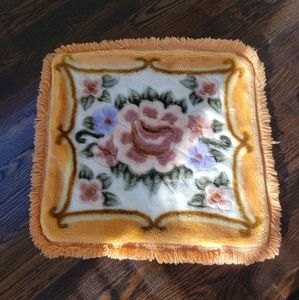 Vintage Floral Pillow Cover